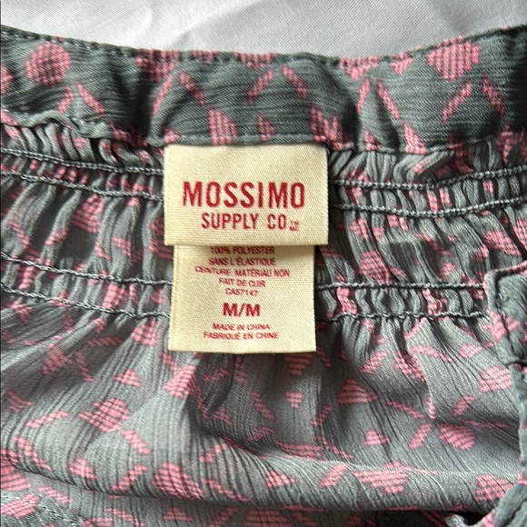 Mossimo Supply Co. Gray and Pink Mini Skirt - Picture 2 of 6